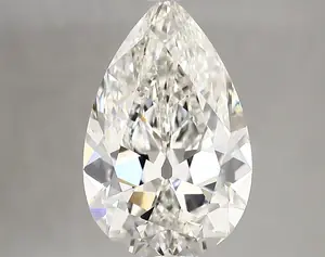 3.68ct F VVS2 Pear (IGI)