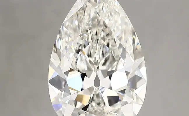 3.68ct F VVS2 Pear (IGI)