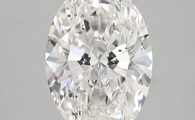 3.67ct F SI1 Oval (IGI)