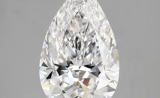 3.67ct D VS1 Pear (IGI)