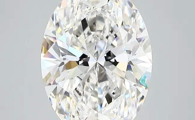 3.66ct F SI1 Oval (GIA)