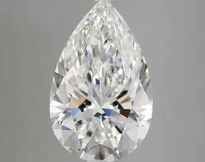 3.66ct E VS1 Pear (IGI)