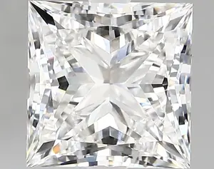 3.66ct F VVS2 Princess (IGI)