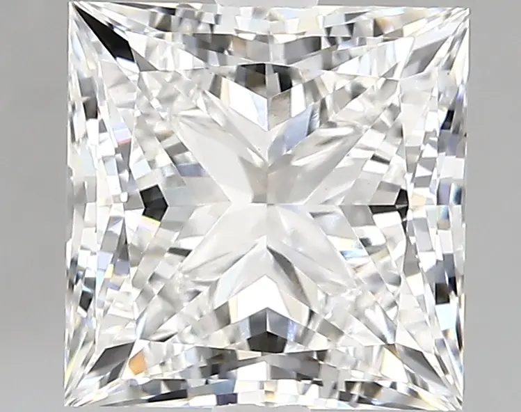 3.66ct F VVS2 Princess (IGI)