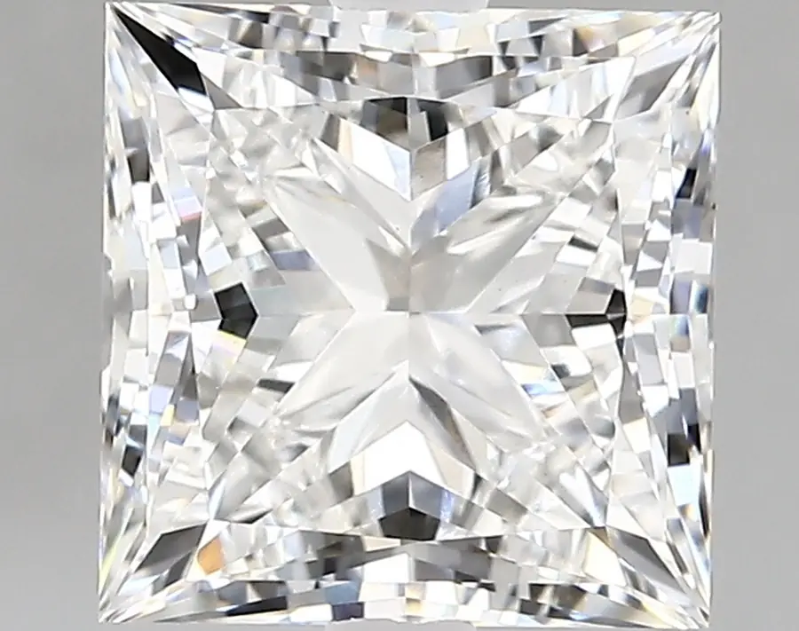 3.66ct F VVS2 Princess (IGI)