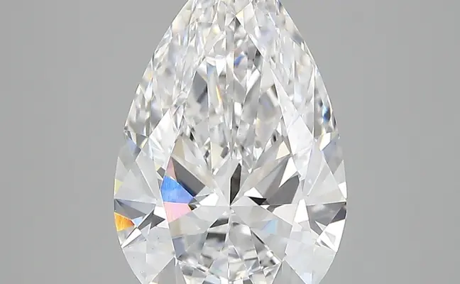 3.66ct D VS1 Pear (IGI)
