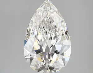 3.65ct E VVS1 Pear (IGI)