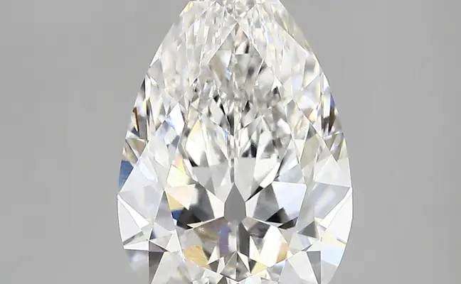 3.65ct E VVS1 Pear (IGI)