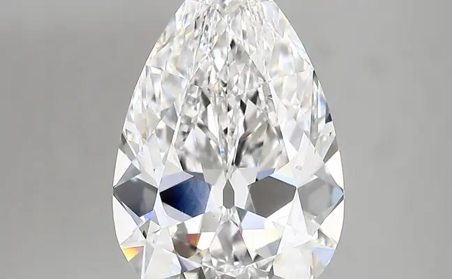 3.65ct D VS1 Pear (IGI)