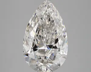 3.65ct G VS1 Pear (IGI)