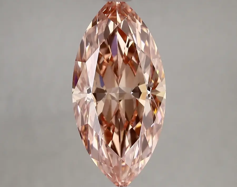 3.64ct FANCY VIVID  PINK VVS2 Marquise (IGI)