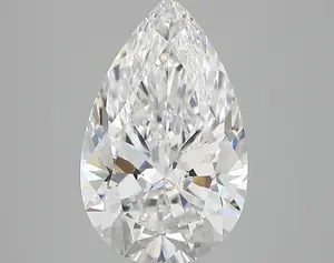 3.64ct D VS1 Pear (IGI)