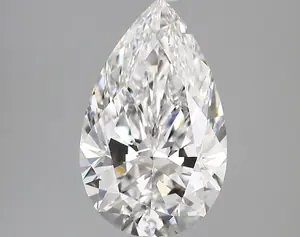 3.62ct D VS1 Pear (IGI)