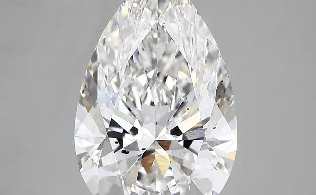3.61ct F SI1 Pear (IGI)