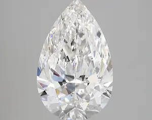 3.61ct F VVS1 Pear (IGI)