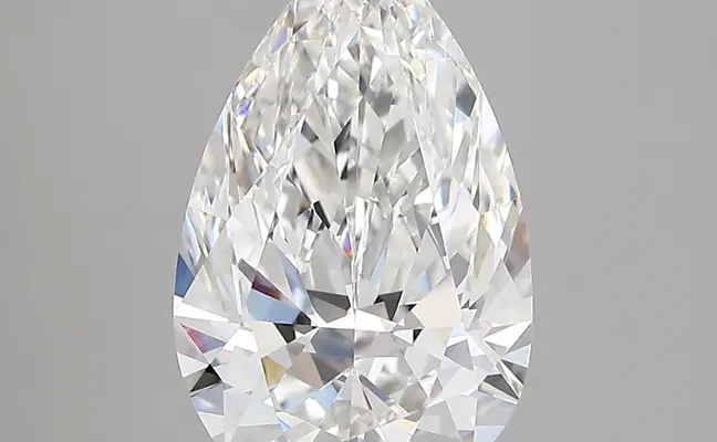 3.61ct F VVS1 Pear (IGI)
