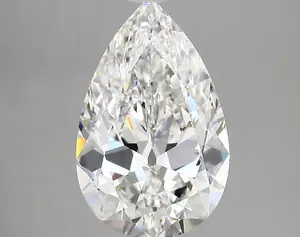 3.61ct E VVS2 Pear (IGI)