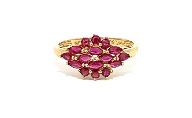 14KY 0.75ct Ruby ring
