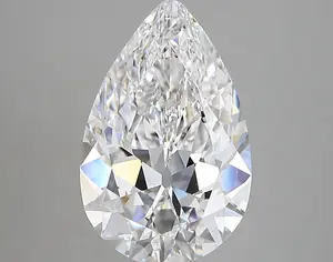 3.60ct D VVS2 Pear (IGI)
