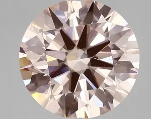 3.60ct FANCY INTENSE  PINK VS2 Round (IGI)