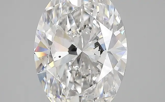 3.58ct G SI1 Oval (IGI)