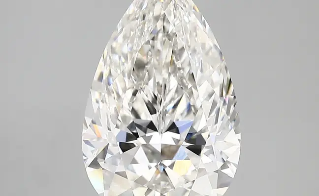 3.57ct F VS1 Pear (IGI)