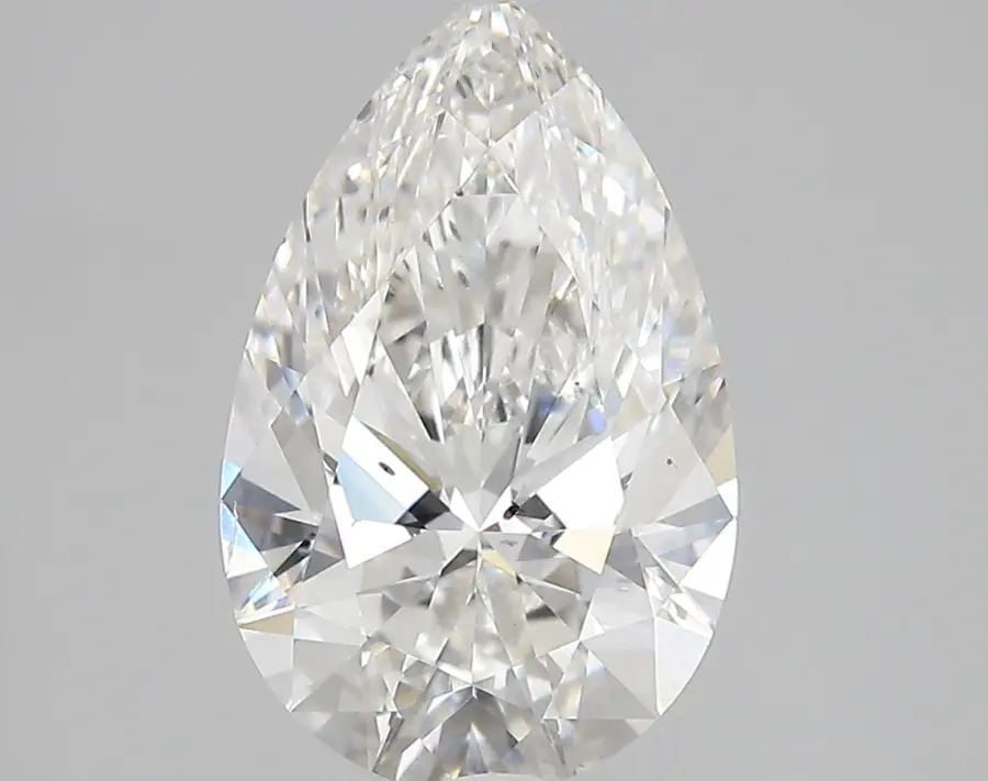 3.56ct F SI1 Pear (IGI)