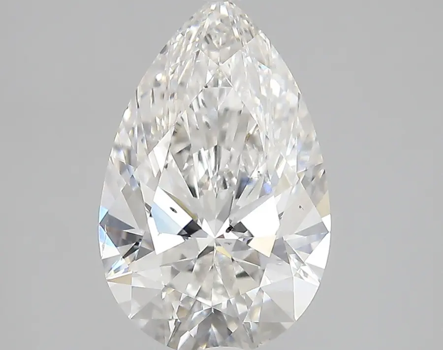 3.56ct F SI1 Pear (IGI)