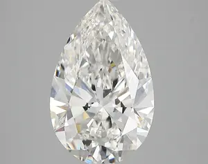 3.56ct F VVS2 Pear (IGI)