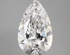 3.54ct D VS1 Pear (IGI)