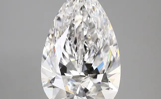 3.54ct D VS1 Pear (IGI)