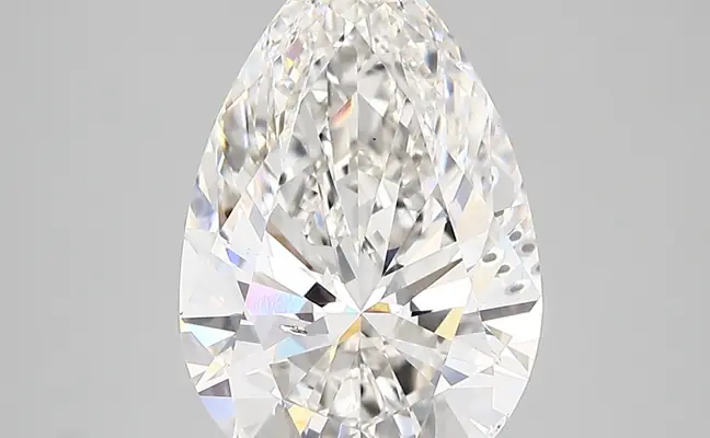 3.52ct G SI1 Pear (IGI)
