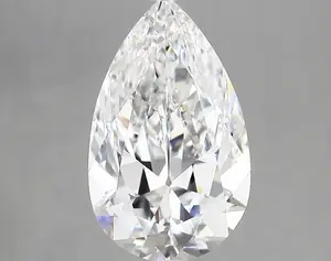 3.52ct D VVS2 Pear (IGI)