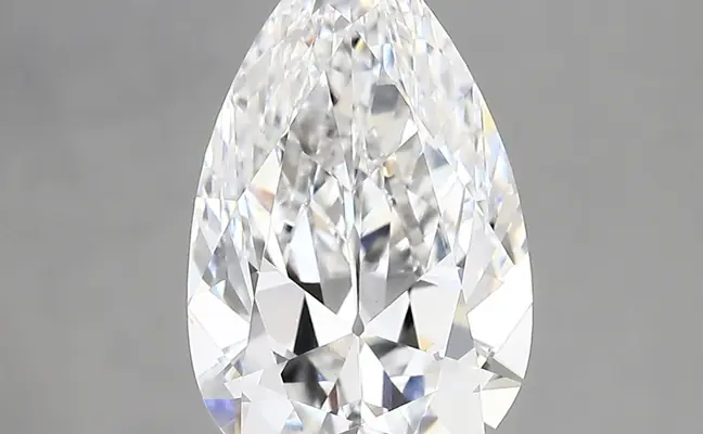 3.52ct D VVS2 Pear (IGI)