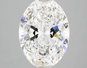 3.51ct F SI1 Oval (GIA)
