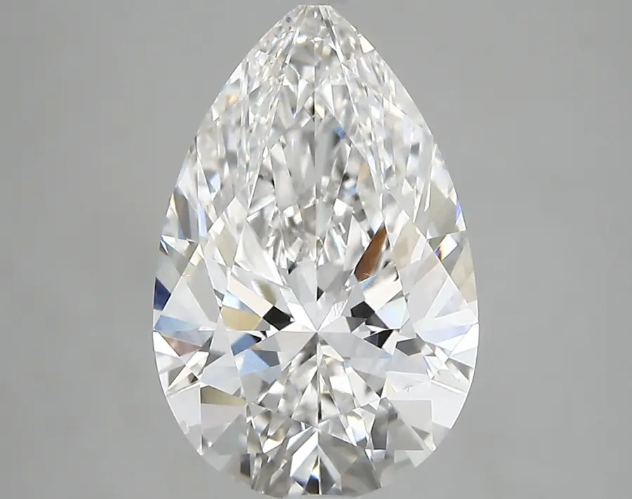 3.51ct F SI1 Pear (GIA)
