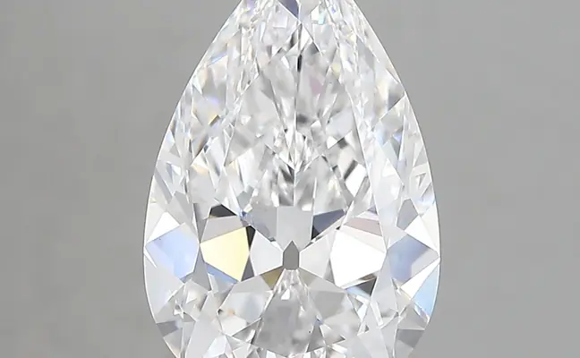 3.49ct D VVS2 Pear (IGI)