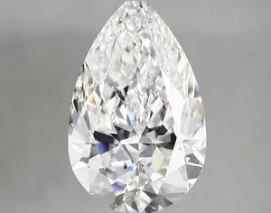 3.47ct E VS2 Pear (IGI)