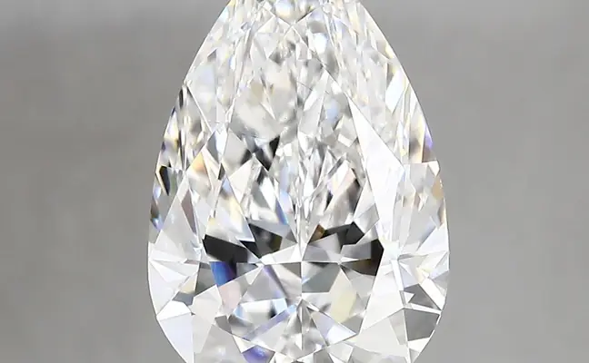 3.47ct E VS2 Pear (IGI)