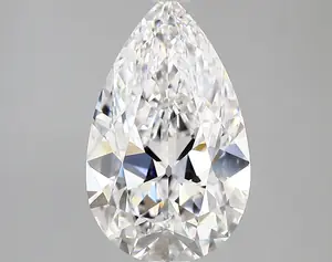 3.47ct D VVS2 Pear (IGI)