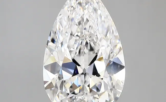 3.47ct D VVS2 Pear (IGI)