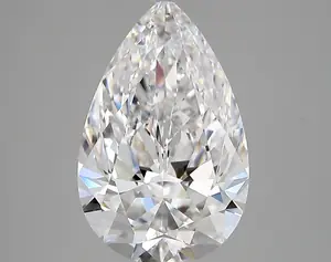 3.47ct D VS1 Pear (IGI)