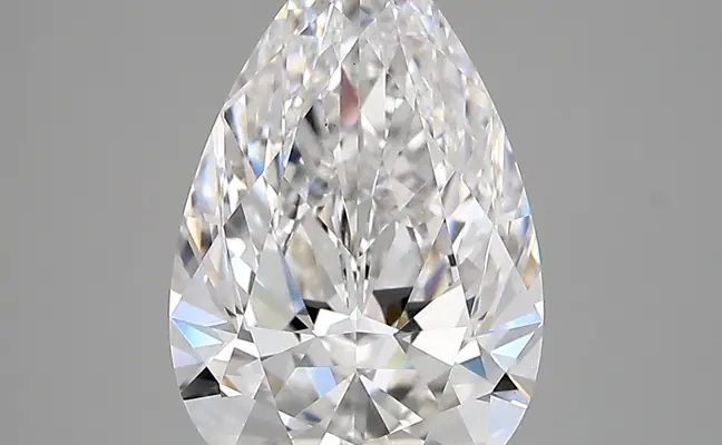 3.47ct D VS1 Pear (IGI)