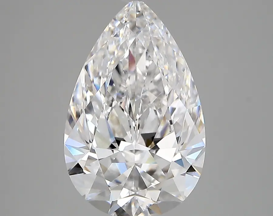 3.47ct D VS1 Pear (IGI)
