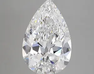 3.46ct D VVS2 Pear (IGI)