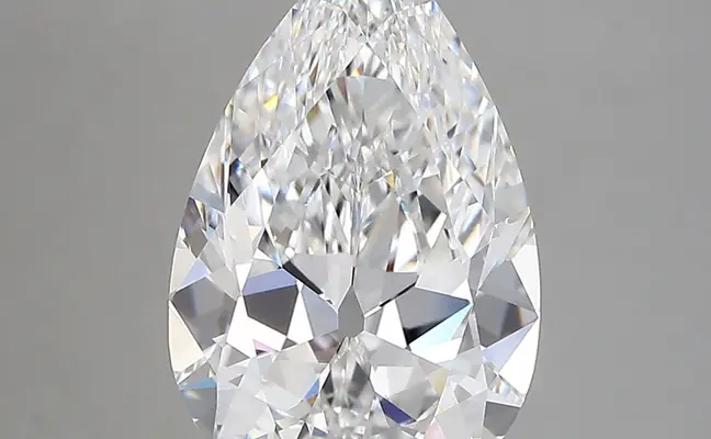 3.46ct D VVS2 Pear (IGI)
