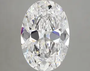 3.46ct D VVS2 Oval Old Miner (IGI)