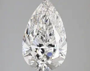 3.45ct E VVS2 Pear (IGI)