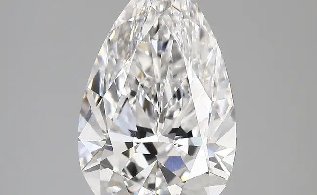 3.45ct E VVS2 Pear (IGI)