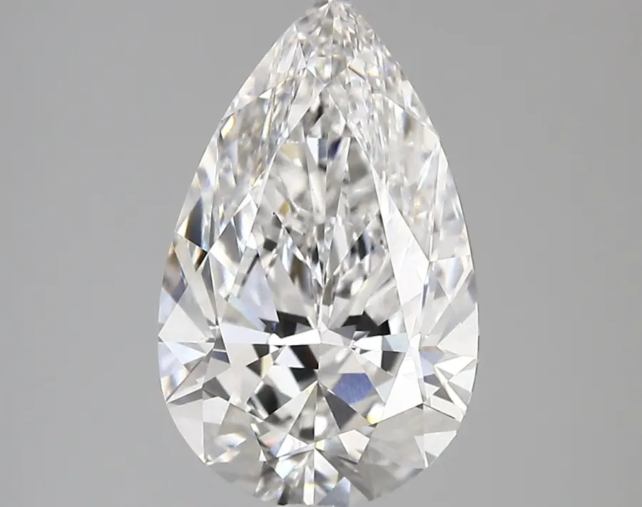 3.45ct E VVS2 Pear (IGI)